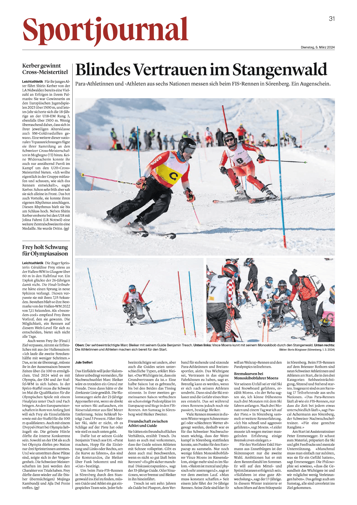 PDF Beitrag Luzerner Zeitung